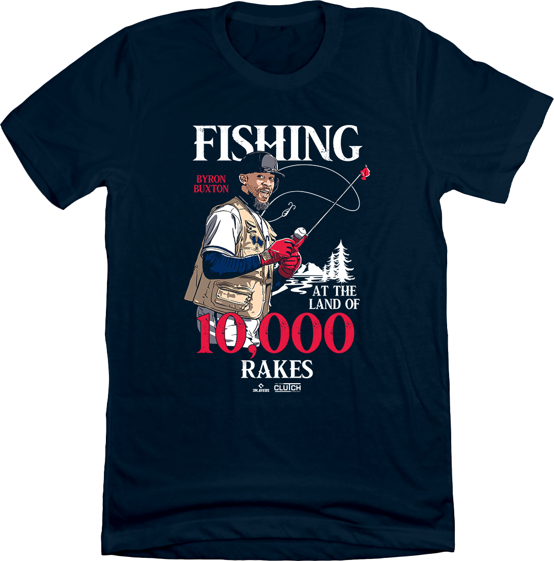 Byron Buxton Land of 10,000 Rakes T-shirt navy In The Clutch