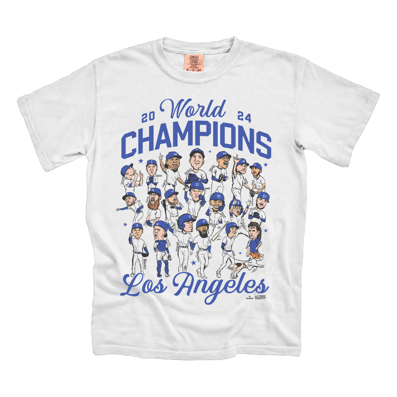 2024 Los Angeles World Champions White CC Tee