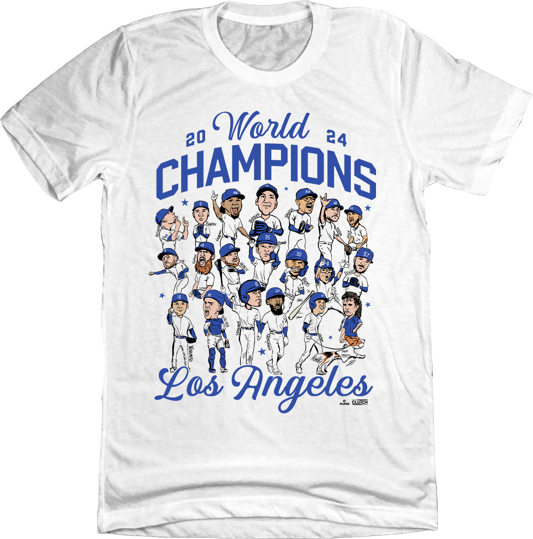 2024 Los Angeles World Champions White Tee