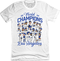 2024 Los Angeles World Champions White Tee