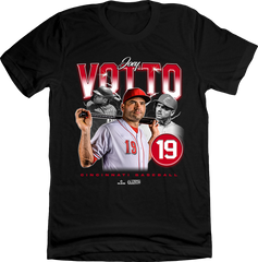 Joey Votto Retro 90s black T-shirt In The Clutch
