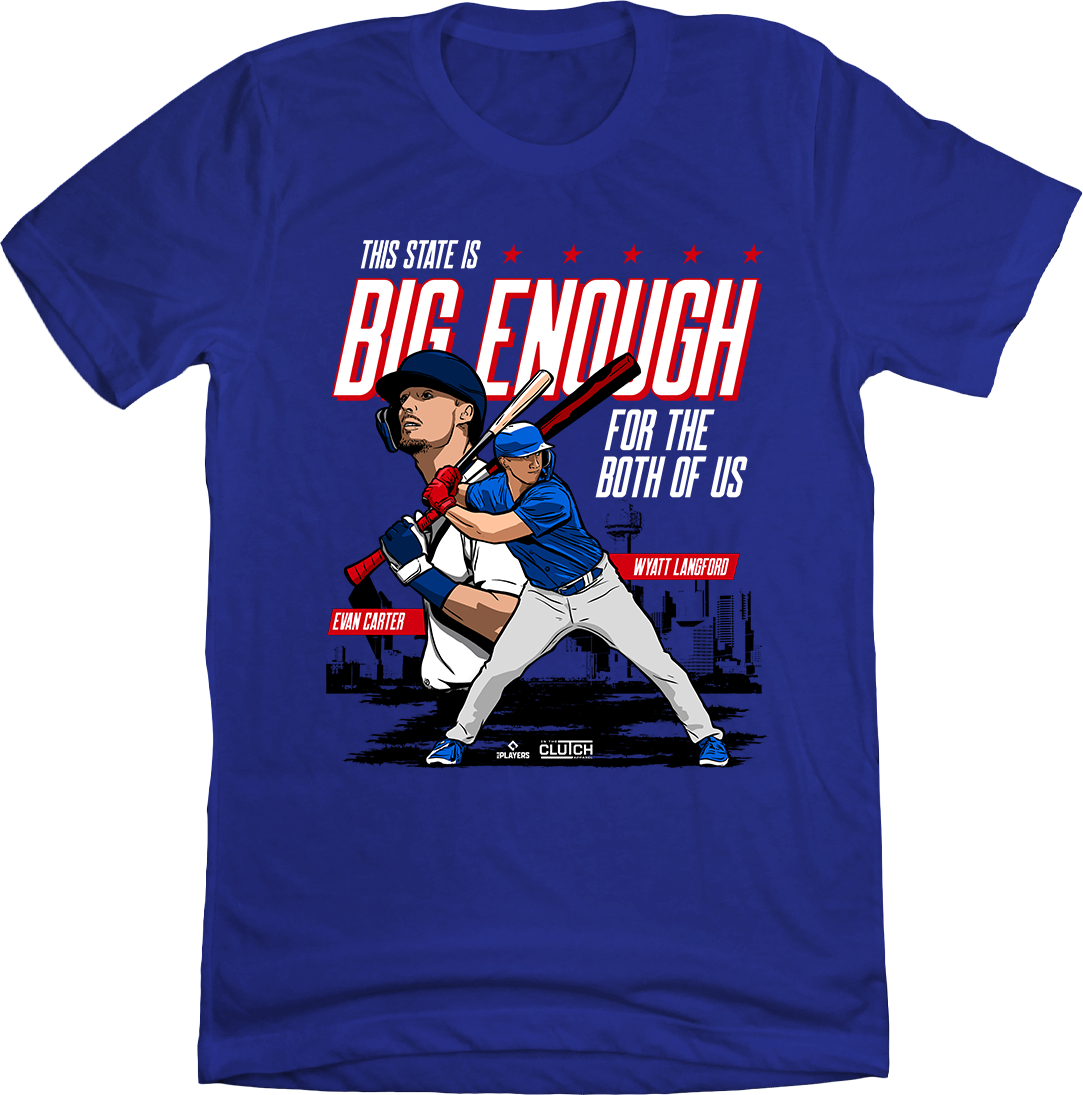 The State Is Big Enough For The Both Of Us Player Tee