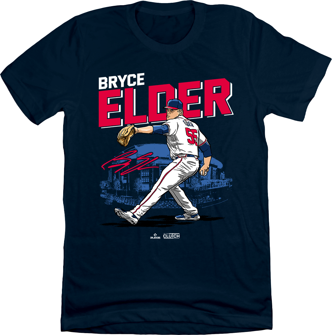 Bryce Elder Official MLBPA Tee In the Clutch