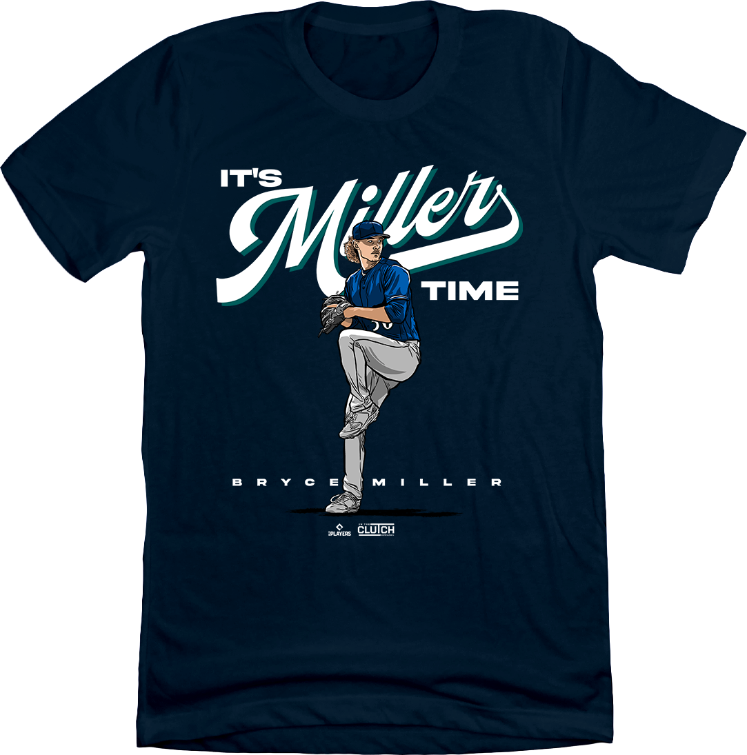 Bryce Miller - Miller Time MLBPA T-shirt navy In The Clutch