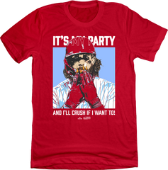 Bryce Harper Birthday - It's My Party red T-shirt In The Clutch