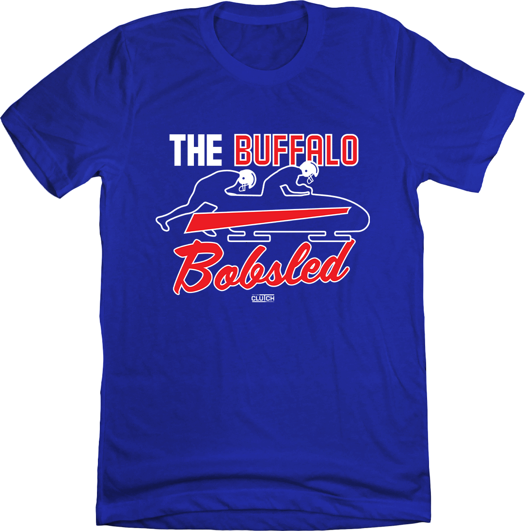 Buffalo Bobsled Blue T-shirt In The Clutch