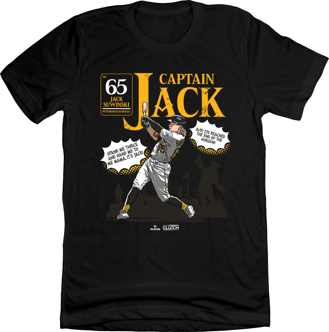 Captain Jack Suwinski MLBPA Tee black In The Clutch