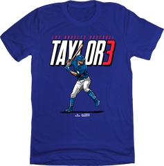 Chris Taylor MLBPA Tee blue T-shirt In The Clutch