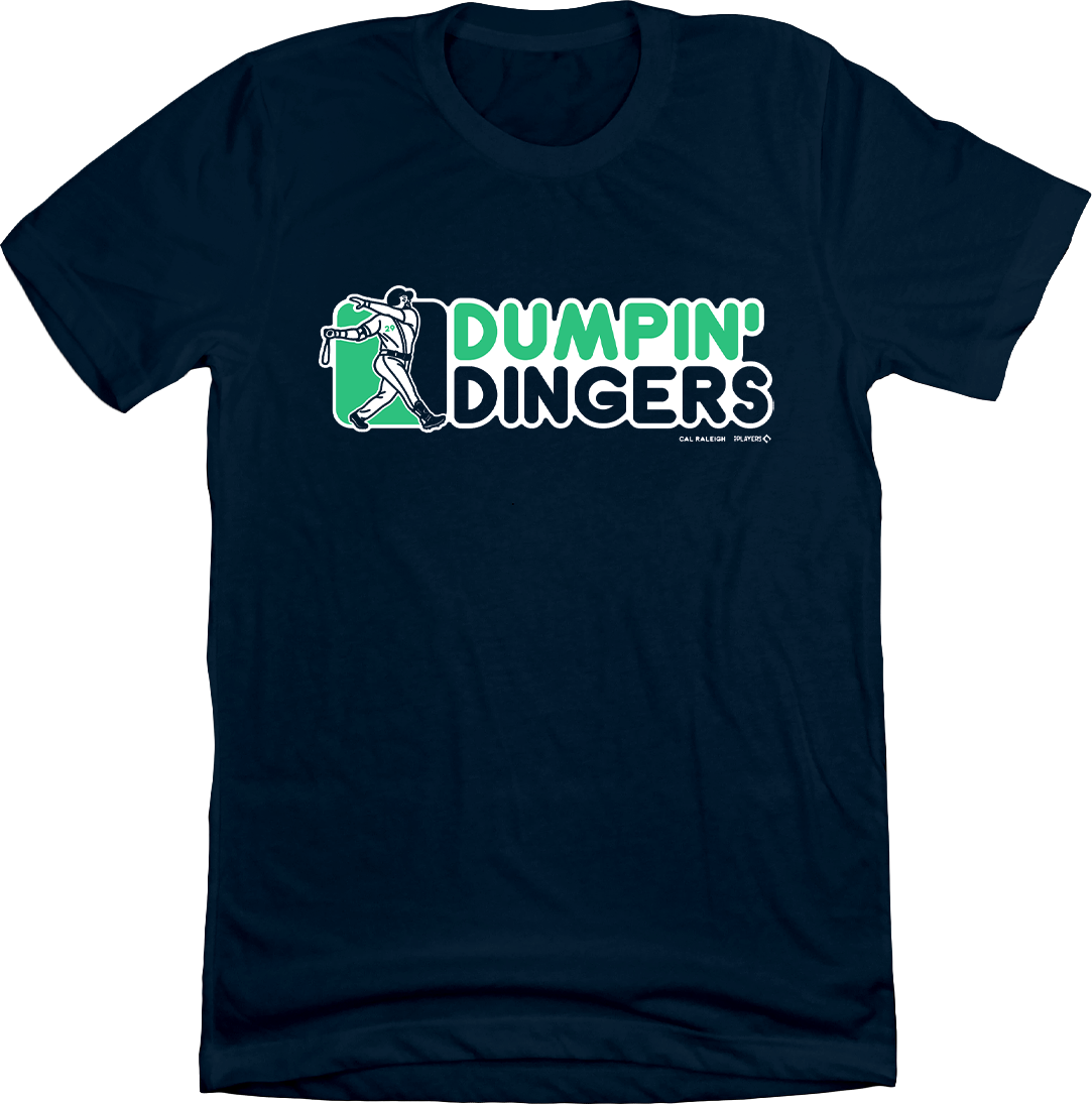 Dumpin' Dingers Cal Raleigh MLBPA Tee