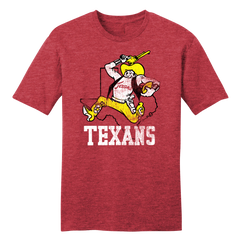 Dallas Texans 1960 In The Clutch Red T-shirt