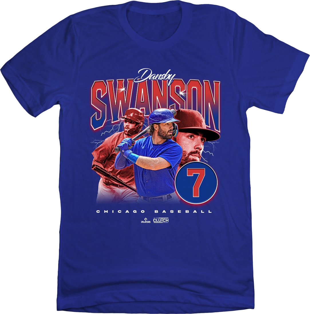 Dansby Swanson Retro 90s T-shirt In The Clutch