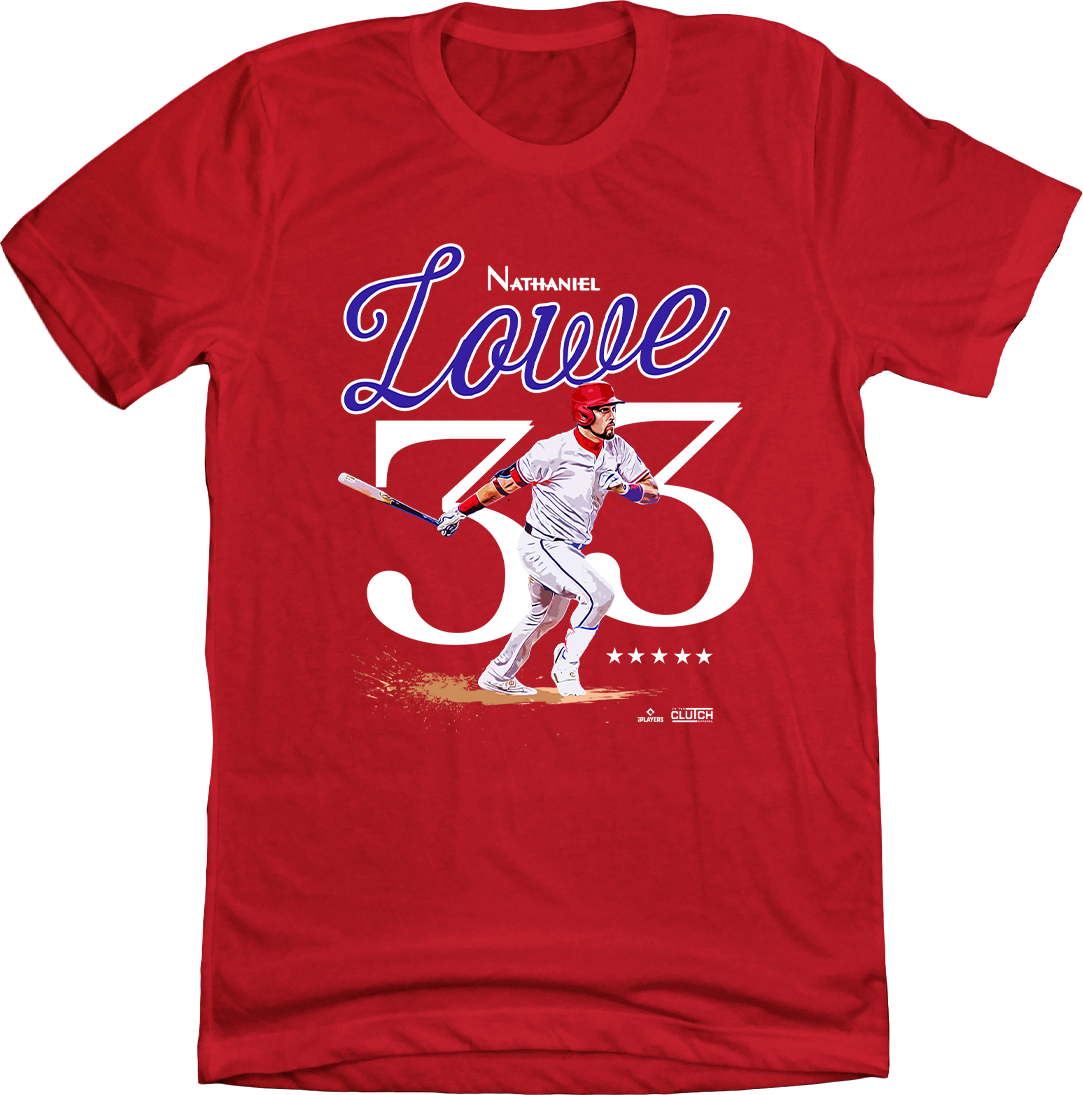 Nathaniel Lowe 5 Star Official MLBPA Tee