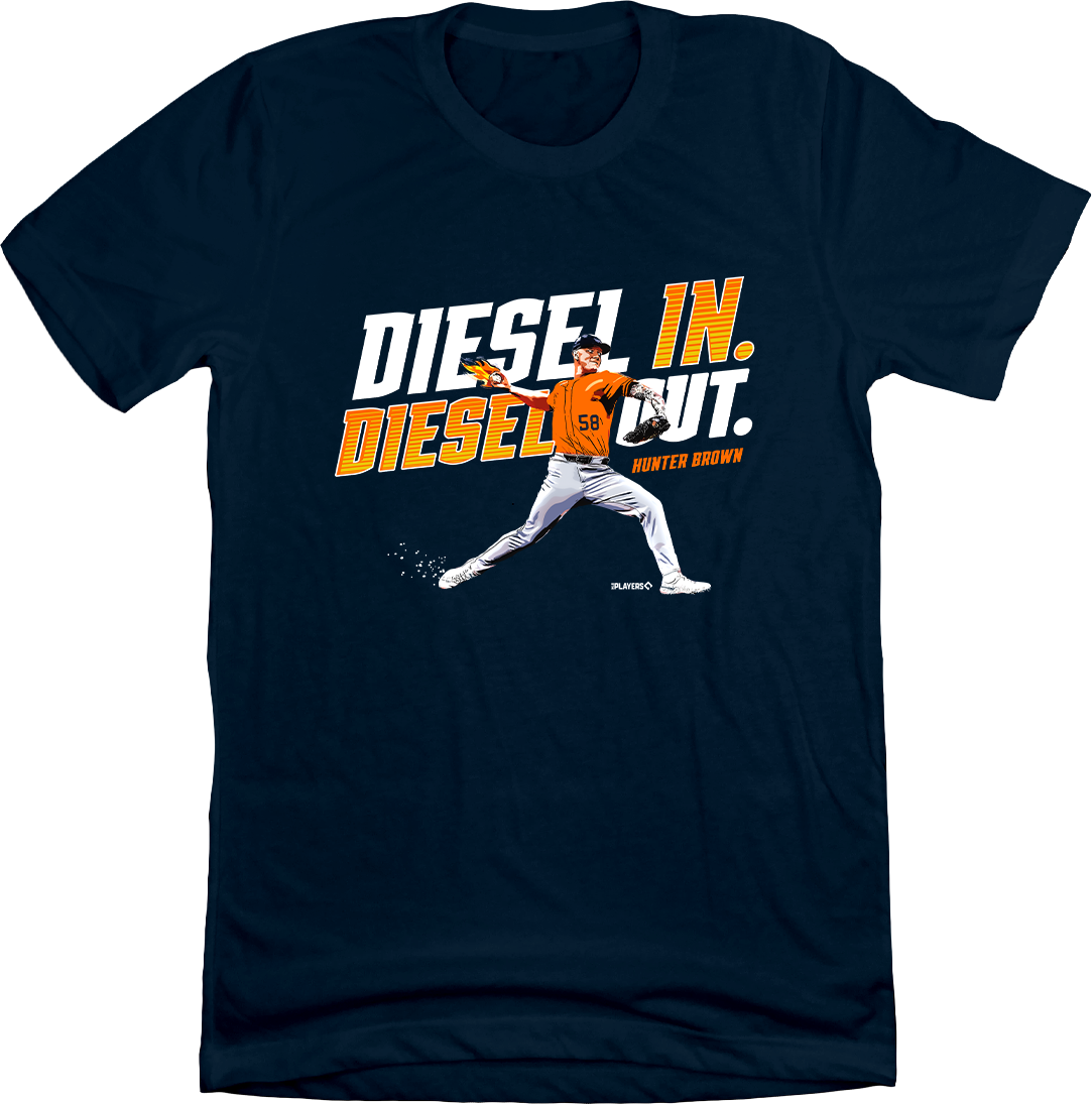 Diesel In. Diesel Out. Hunter Brown