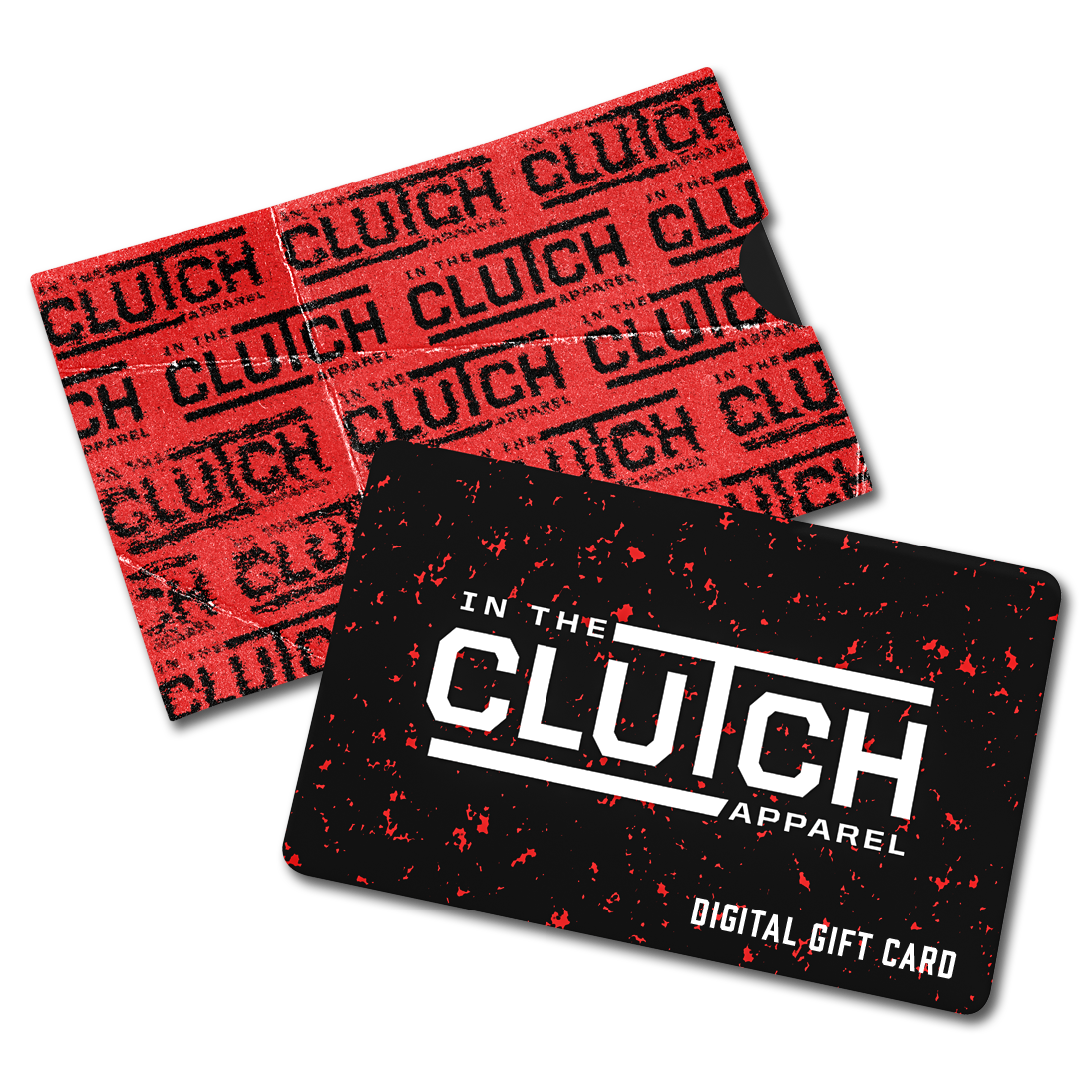 In The Clutch Gift Card Graphic