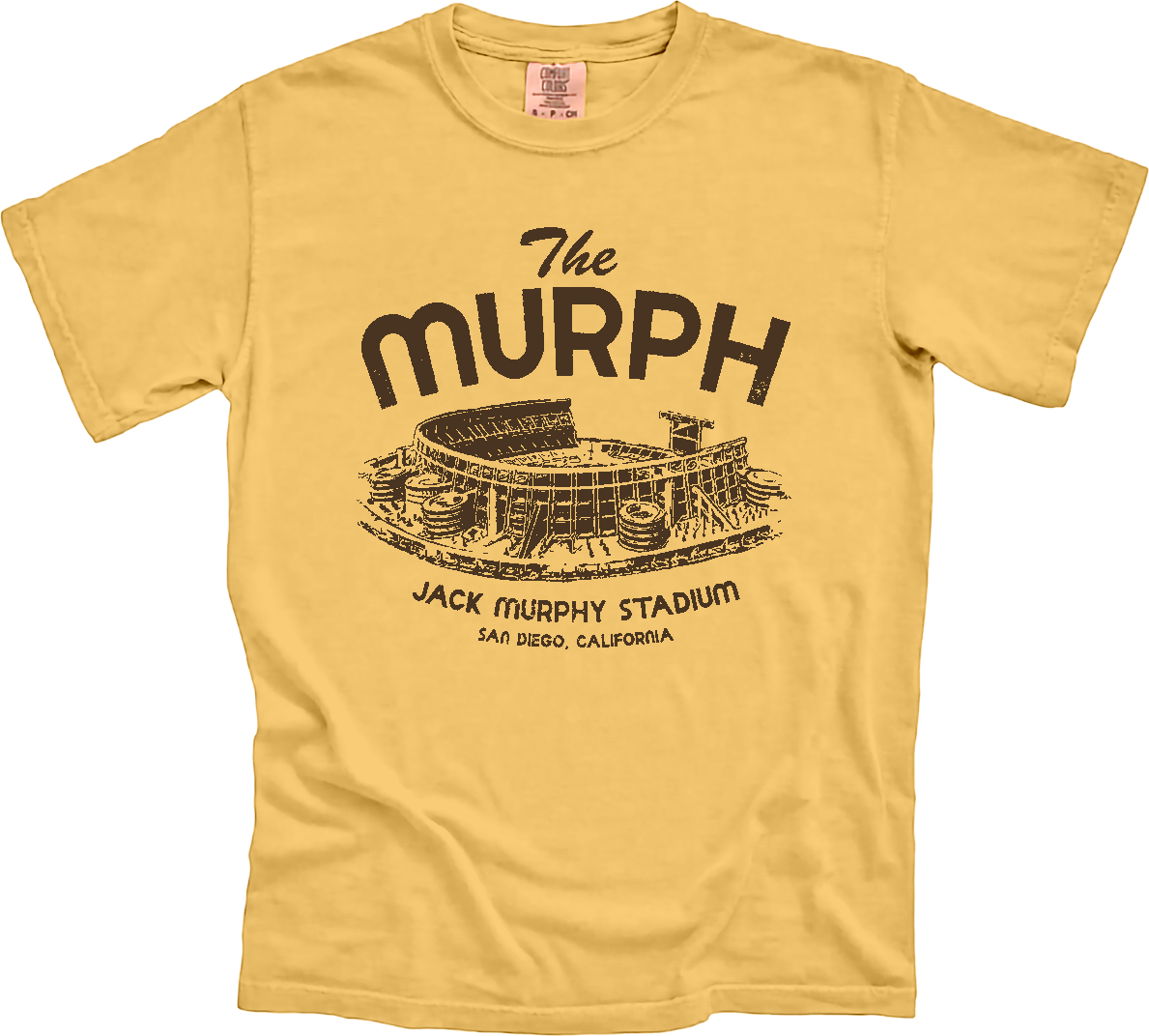 Jack Murphy Stadium Mustard CC Tee