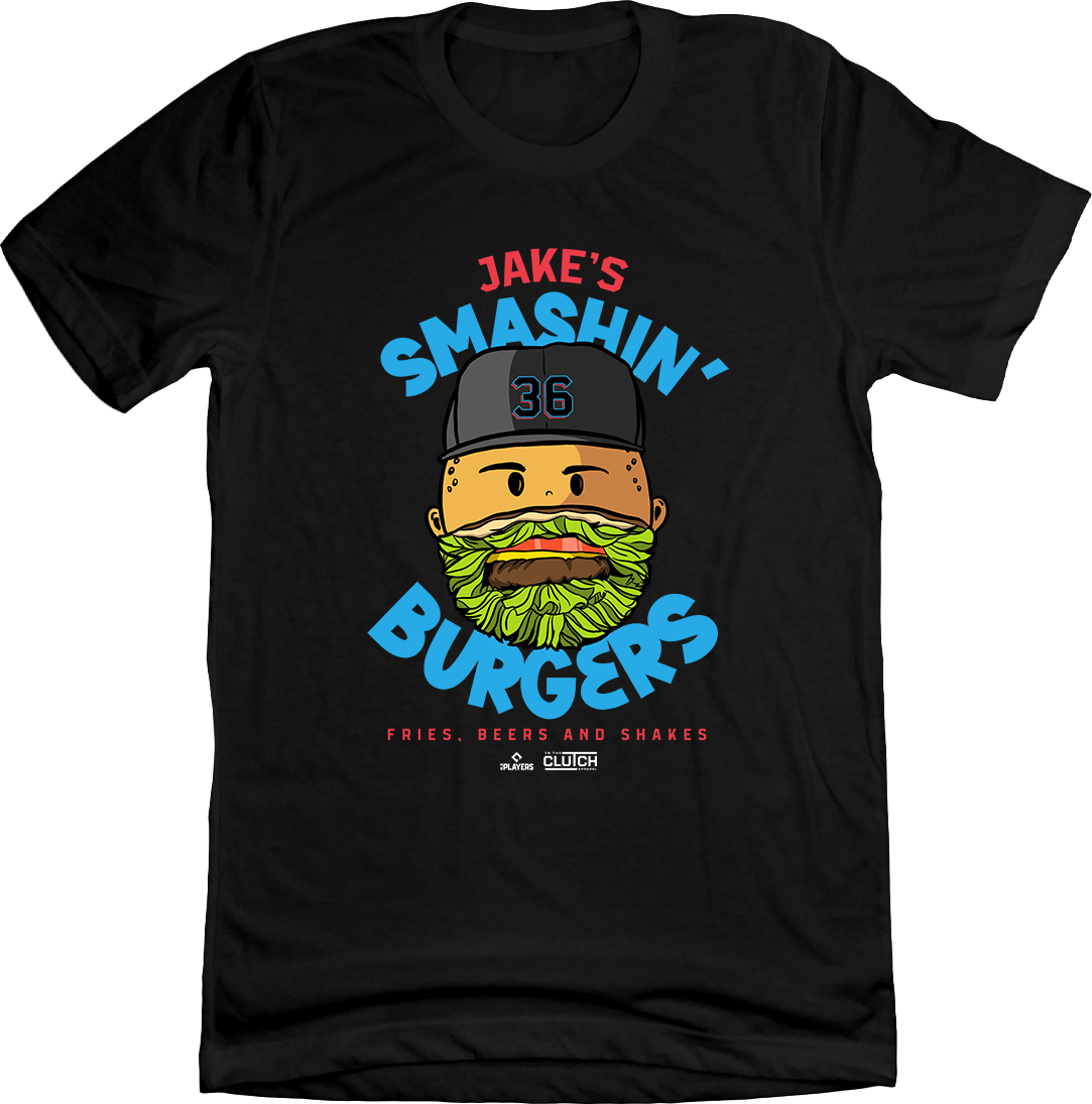 Jake Burger Smashin' Burgers MLBPA Tee In The Clutch
