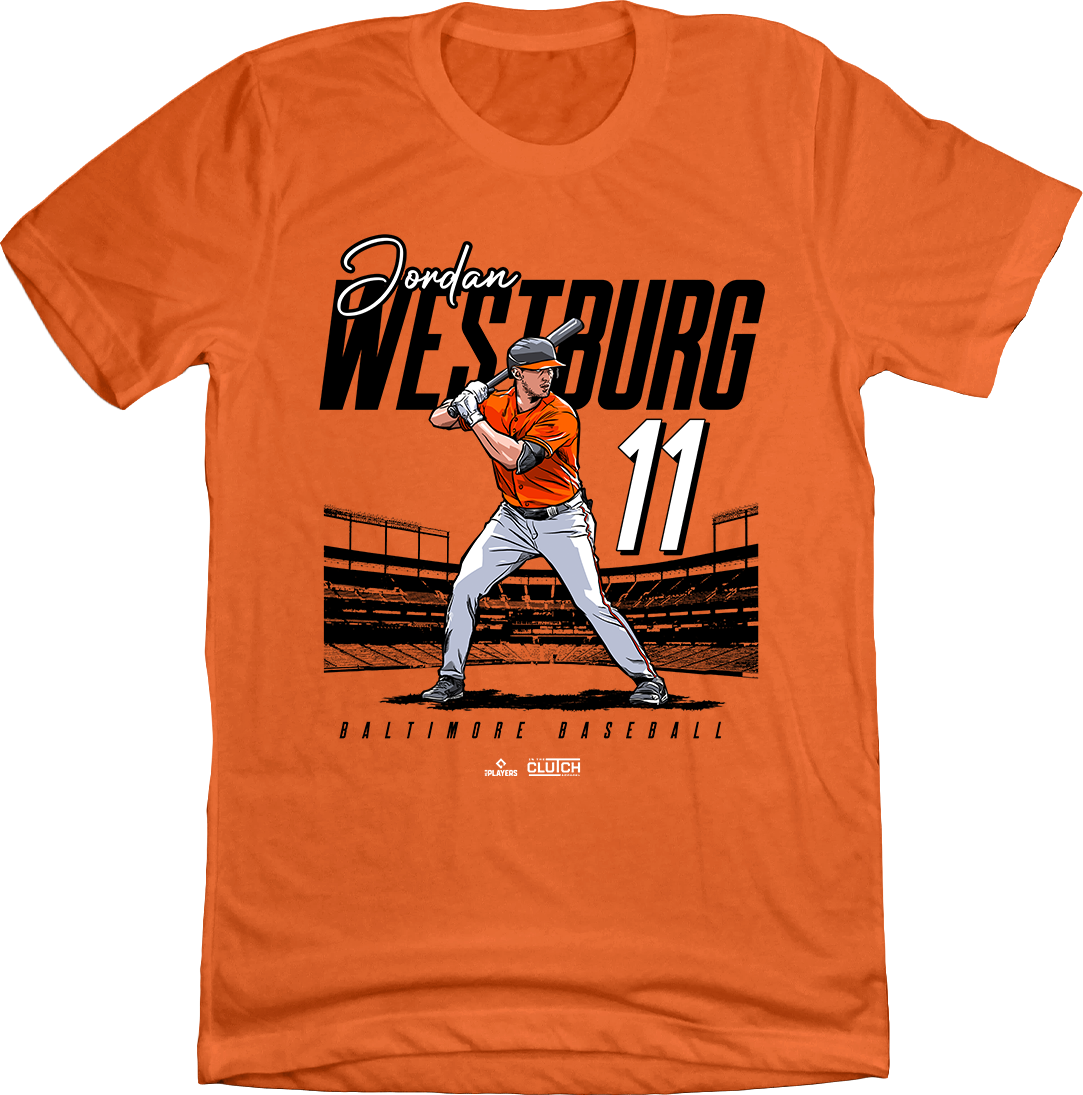 Jordan Westburg MLBPA Tee orange In The Clutch