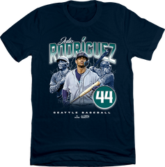 Julio Rodriguez Retro 90s Navy T-shirt In The Clutch