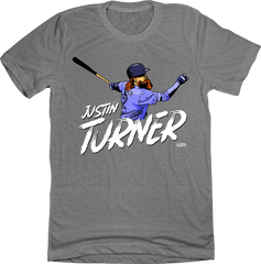 Justin Turner MLBPA Tee grey In The Clutch