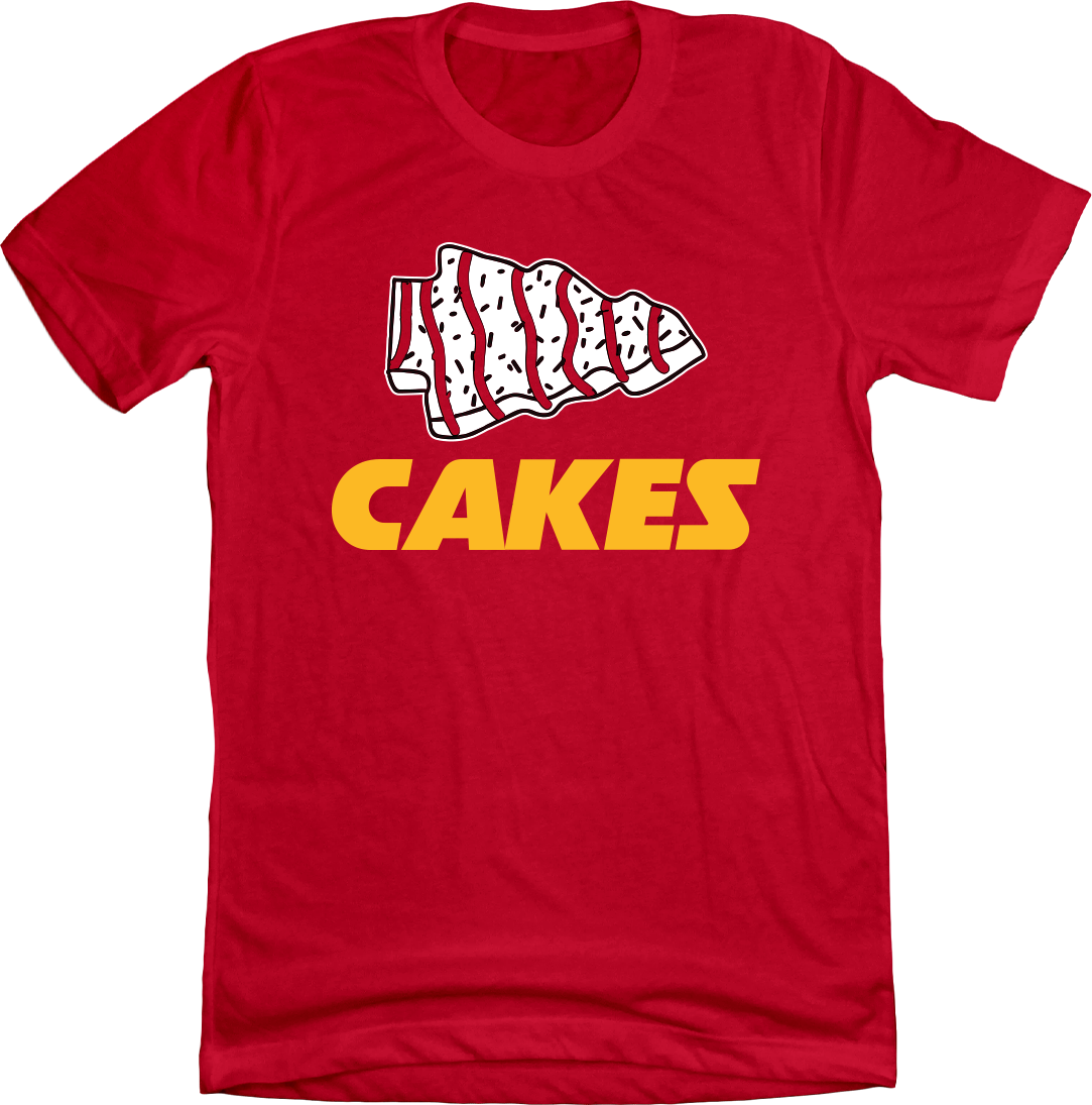 Kansas City Cakes Football T-shirt red In The Clutch