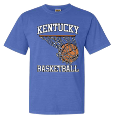 Kentucky Basketball Hoop Swoosh CC Tee