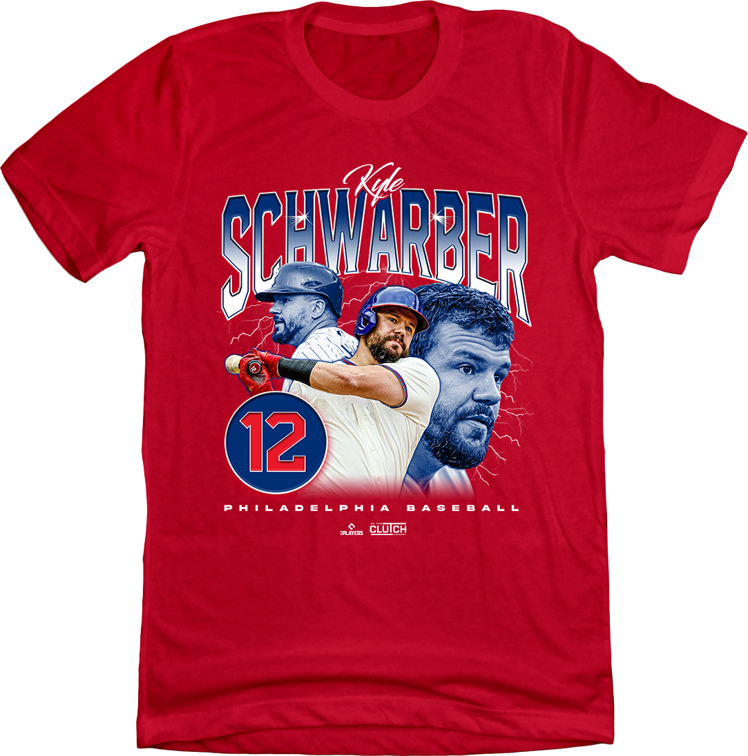 Kyle Schwarber Retro '90s T-shirt In The Clutch