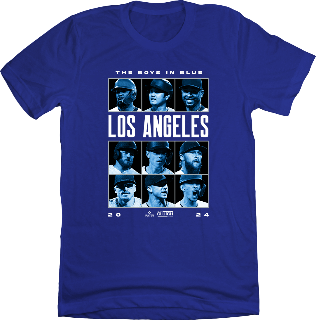 Los Angeles Brothers in Blue Tee