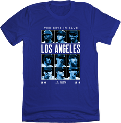 Los Angeles Brothers in Blue Tee