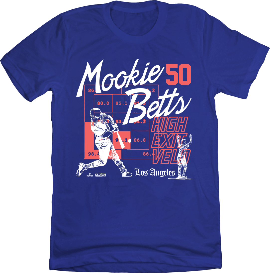 Mookie Betts High Exit Velocity Tee | LA MLBPA Apparel | In The Clutch