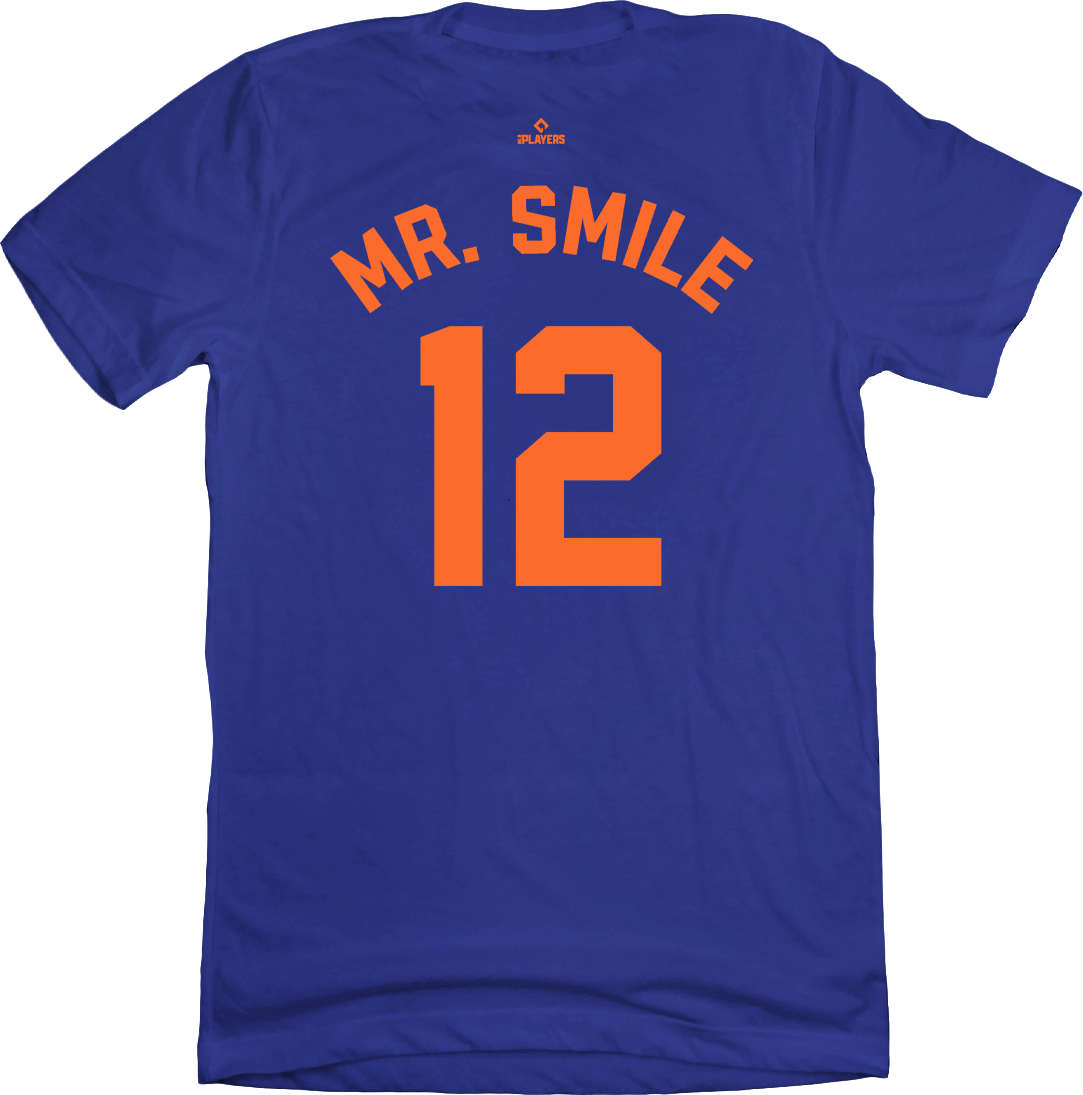 Francisco Lindor “Mr. Smile” Caricature Shirsey