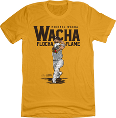 Michael Wacha Flocka Flame MLBPA T-shirt gold In The Clutch