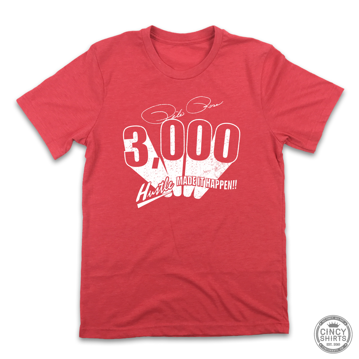 Pete Rose 3000 Hits - Cincy Shirts