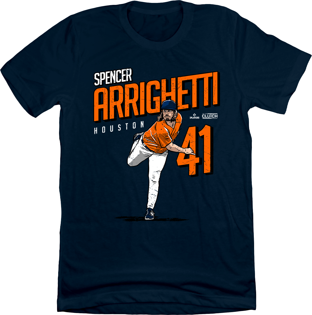 Spencer Arrighetti #41 MLBPA Player Tee
