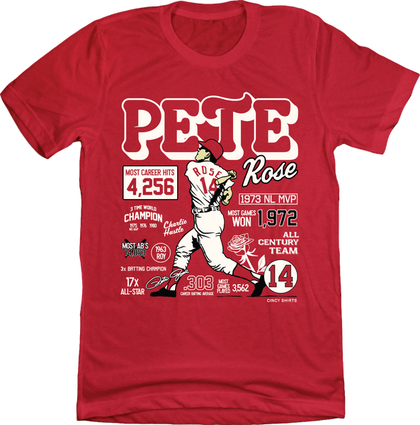 I Miss Pete Rose T-Shirt - Cincinnati Reds Baseball Fan Shirt (Sizes SM-5XL)