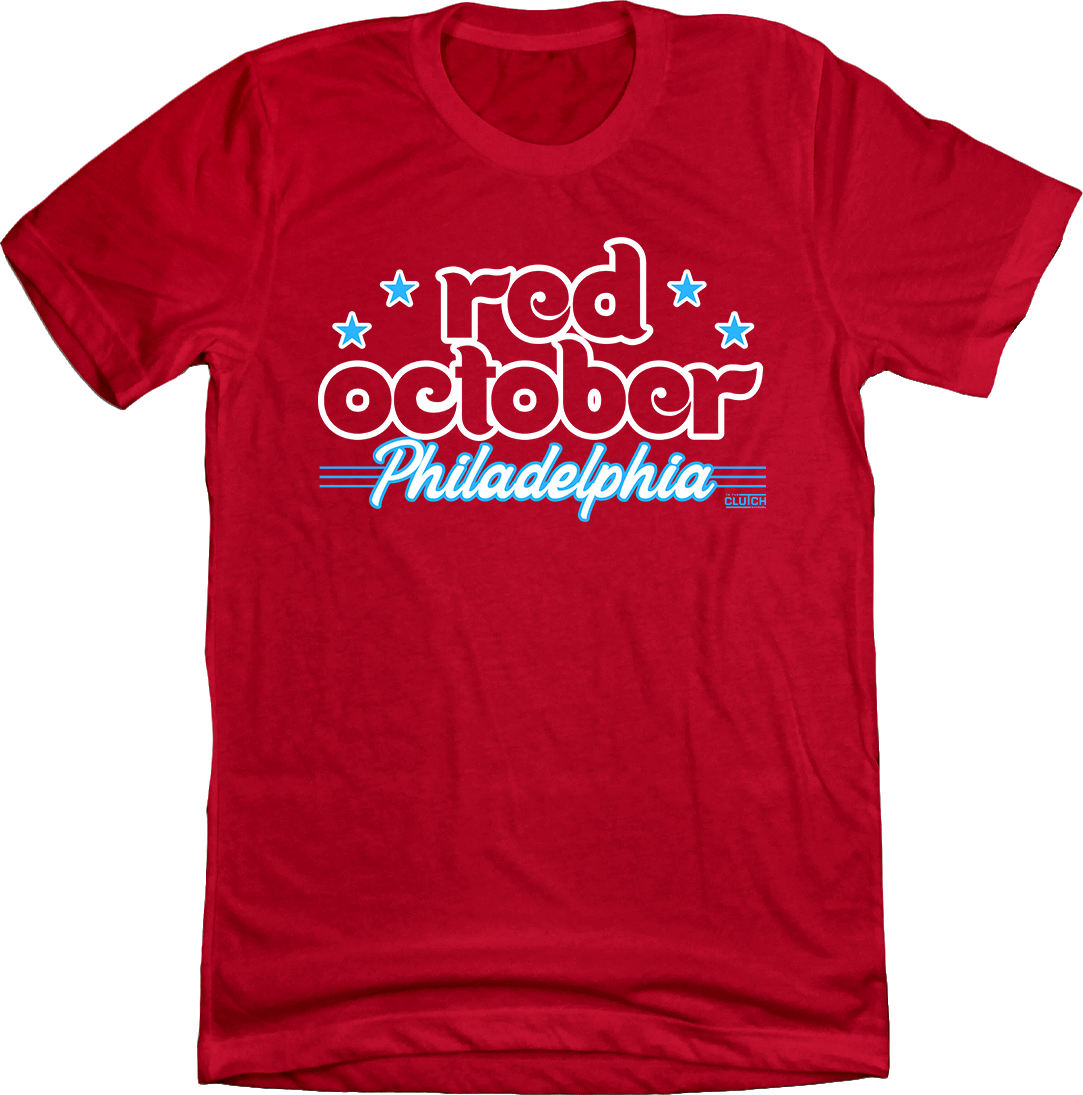 Red October Philadelphia Red Tee