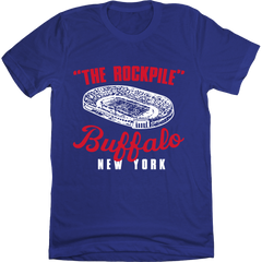 The Rockpile - Buffalo, New York blue T-shirt In The Clutch