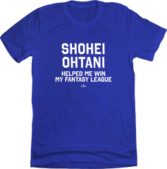 Shohei Ohtani Fantasy League Tee