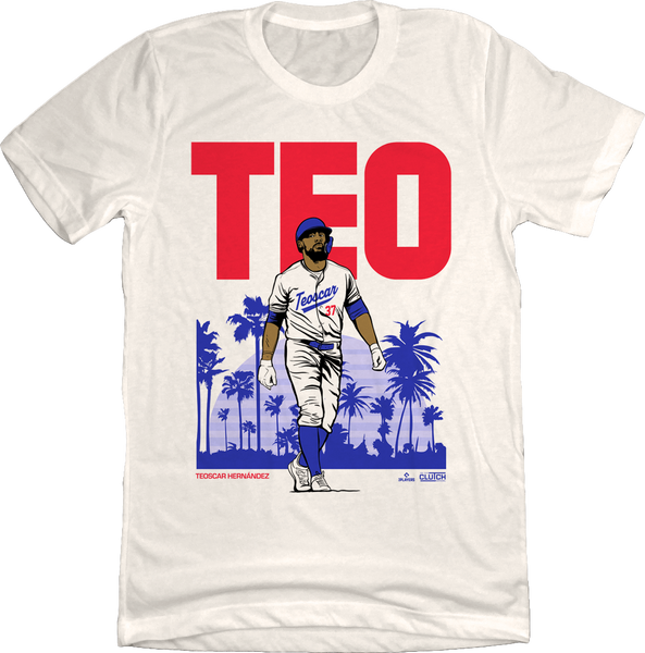 Teoscar Hernández 37 - TEO LAD | Los Angeles MLBPA Apparel | In