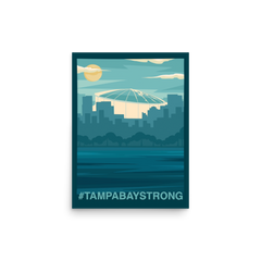 #TampaBay Strong 12x16 Poster