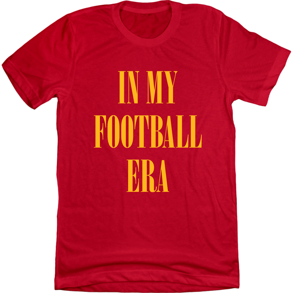 In My Football Era Red T-shirt In The Clutch