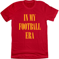 In My Football Era Red T-shirt In The Clutch