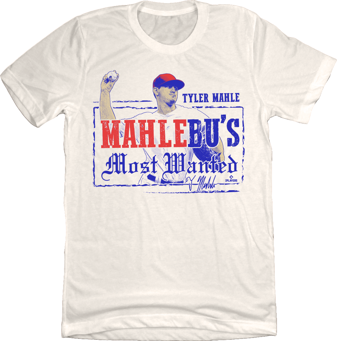 Mahlebu's Most Wanted - Tyler Mahle Texas Natural white In The Clutch