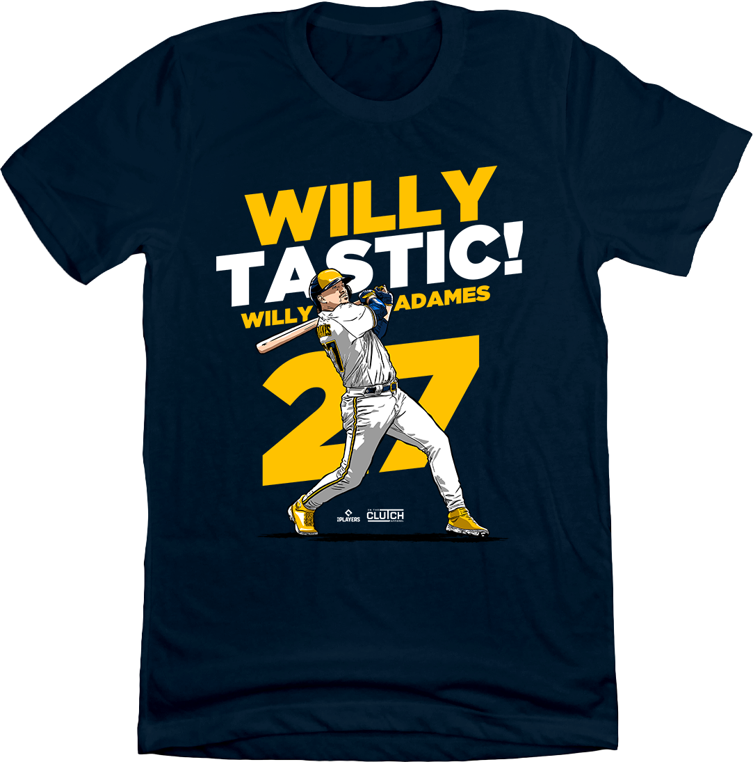 Willy Adames MLBPA T-shirt blue T-shirt In The Clutch