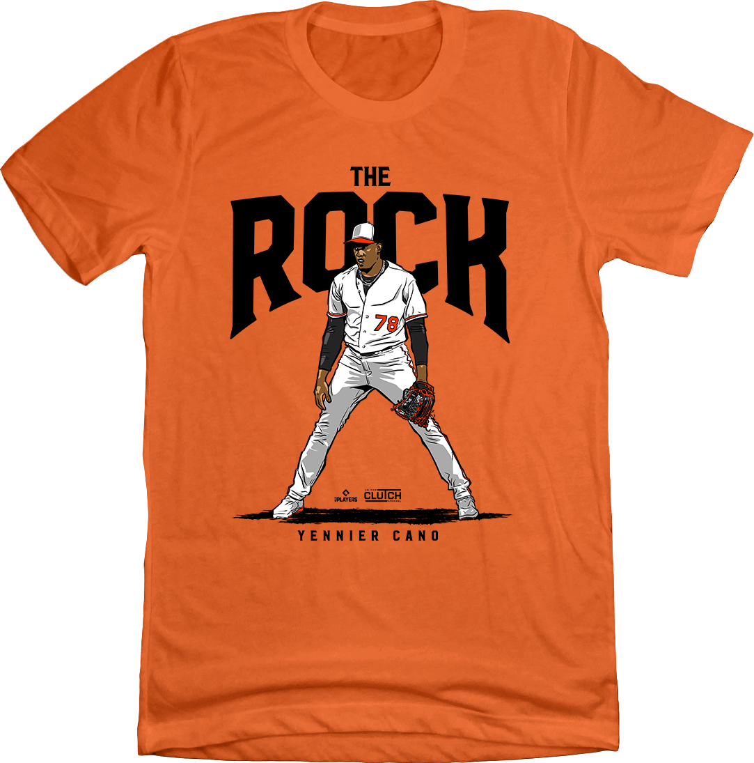Yennier Cano The Rock MLBPA T-shirt orange In The Clutch