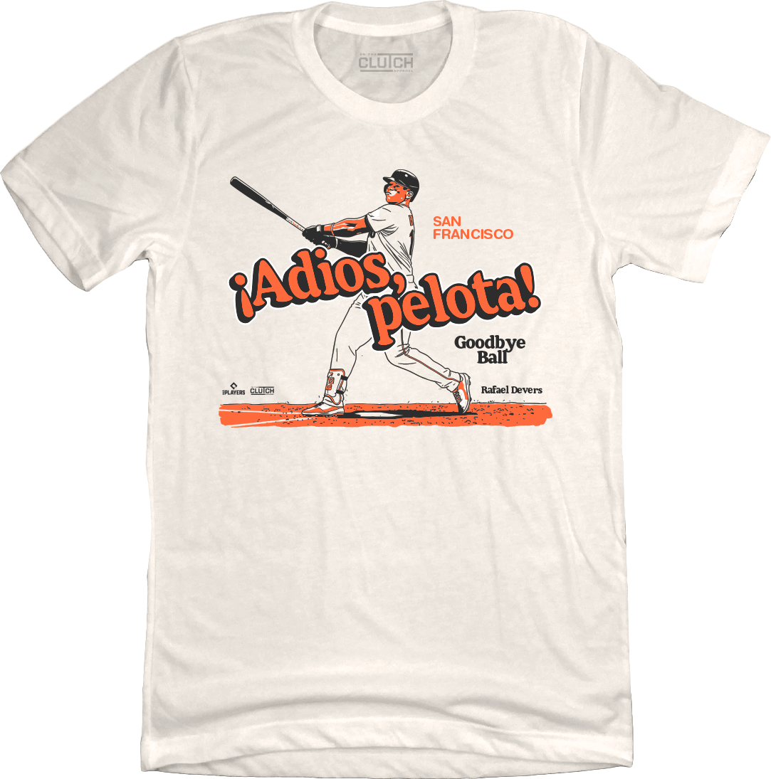 Rafael Devers Adios Pelota Goodbye Ball