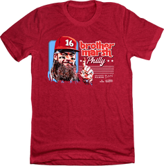 Brother Brandon Marsh Red Tee