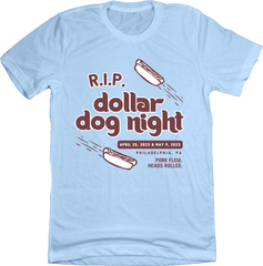 Dollar Dog Night Philadelphia blue T-shirt In The Clutch