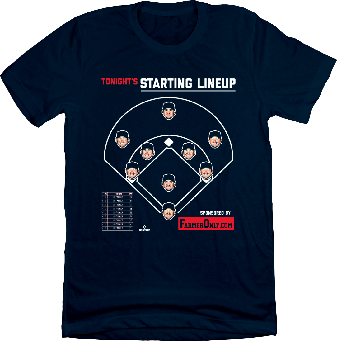 Farmers Only Kyle Farmer MLBPA T-shirt In The Clutch