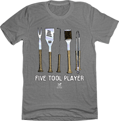 Five Tool Player - Baseball BBQ Tee