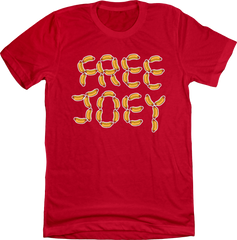 FREE JOEY Red Tee